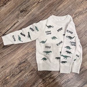 H&M DINO SWEATER